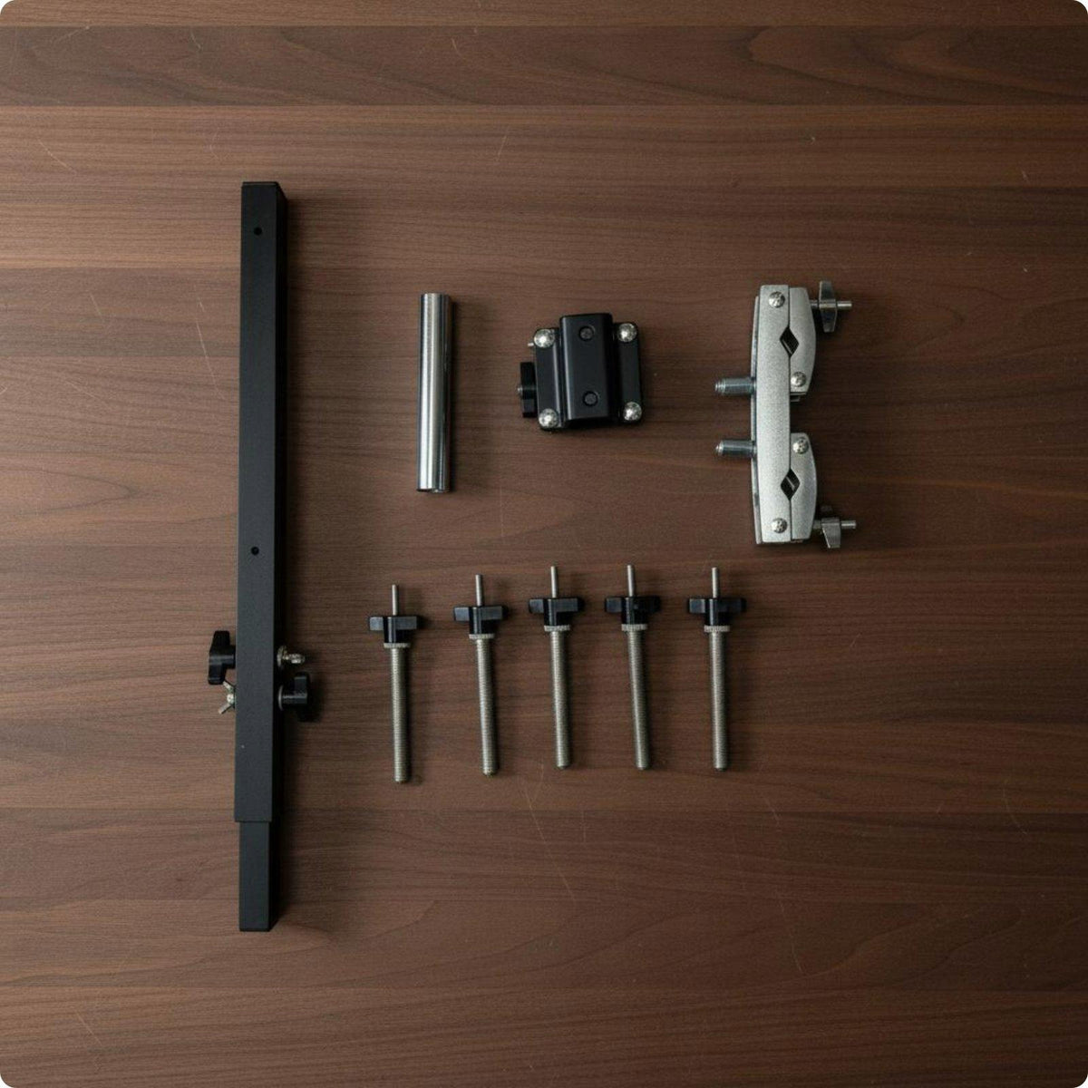 Rod Percussion Rack Easy to Install Music Gear for 5-group Stand Clamp