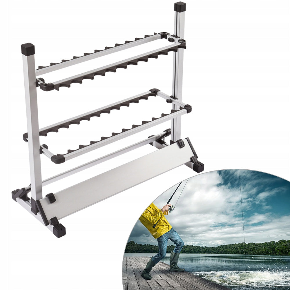 Rod Stands Fishing Rods Rod Holder Portable Holder 24 Rods EAN (GTIN) 751591566658