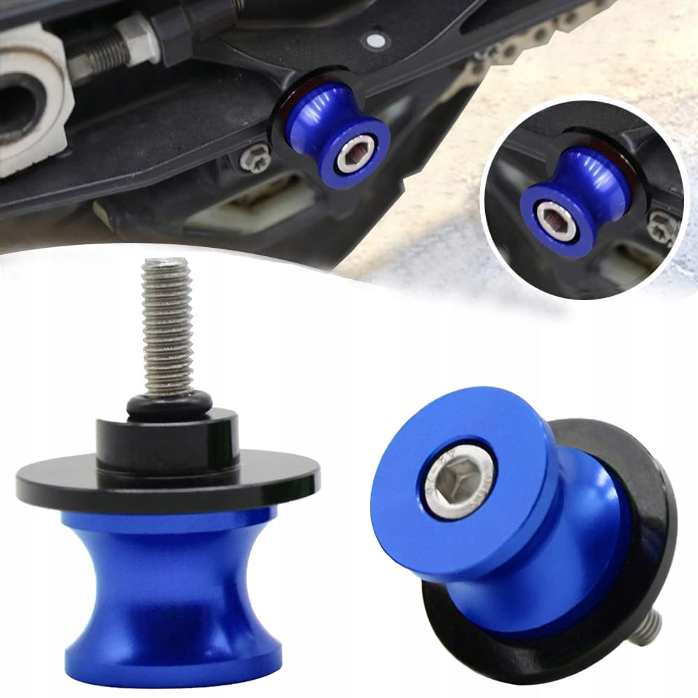 Roller Control Arm Blue M8 x 1.25 Motorcycle Sliders for Lifting