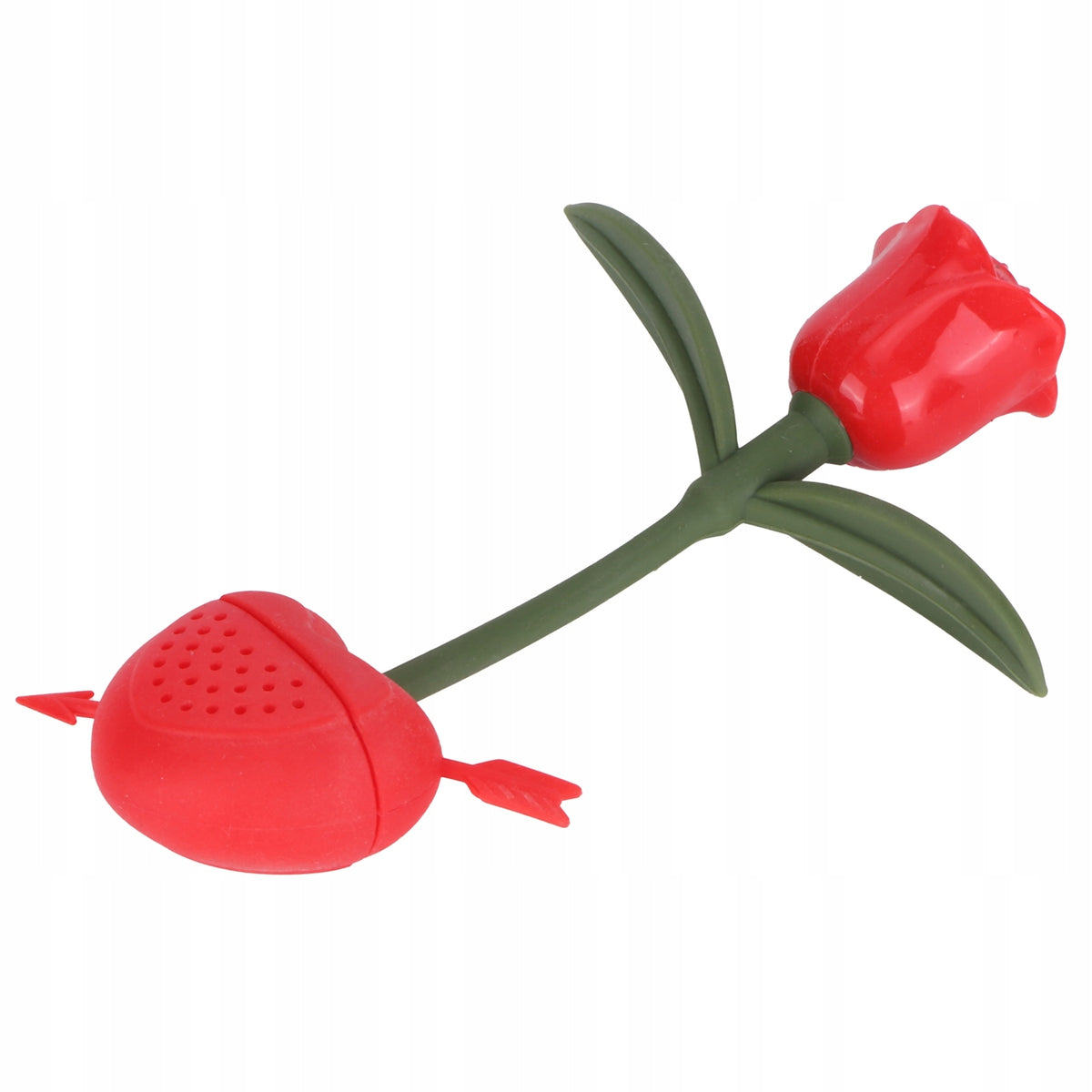 Rose Shaped Tea Strainer Silicone Tea Infuser with L5