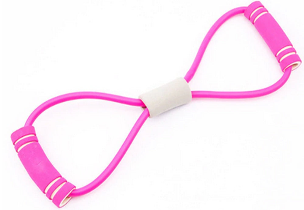 Rubber training expander for stretching exercises