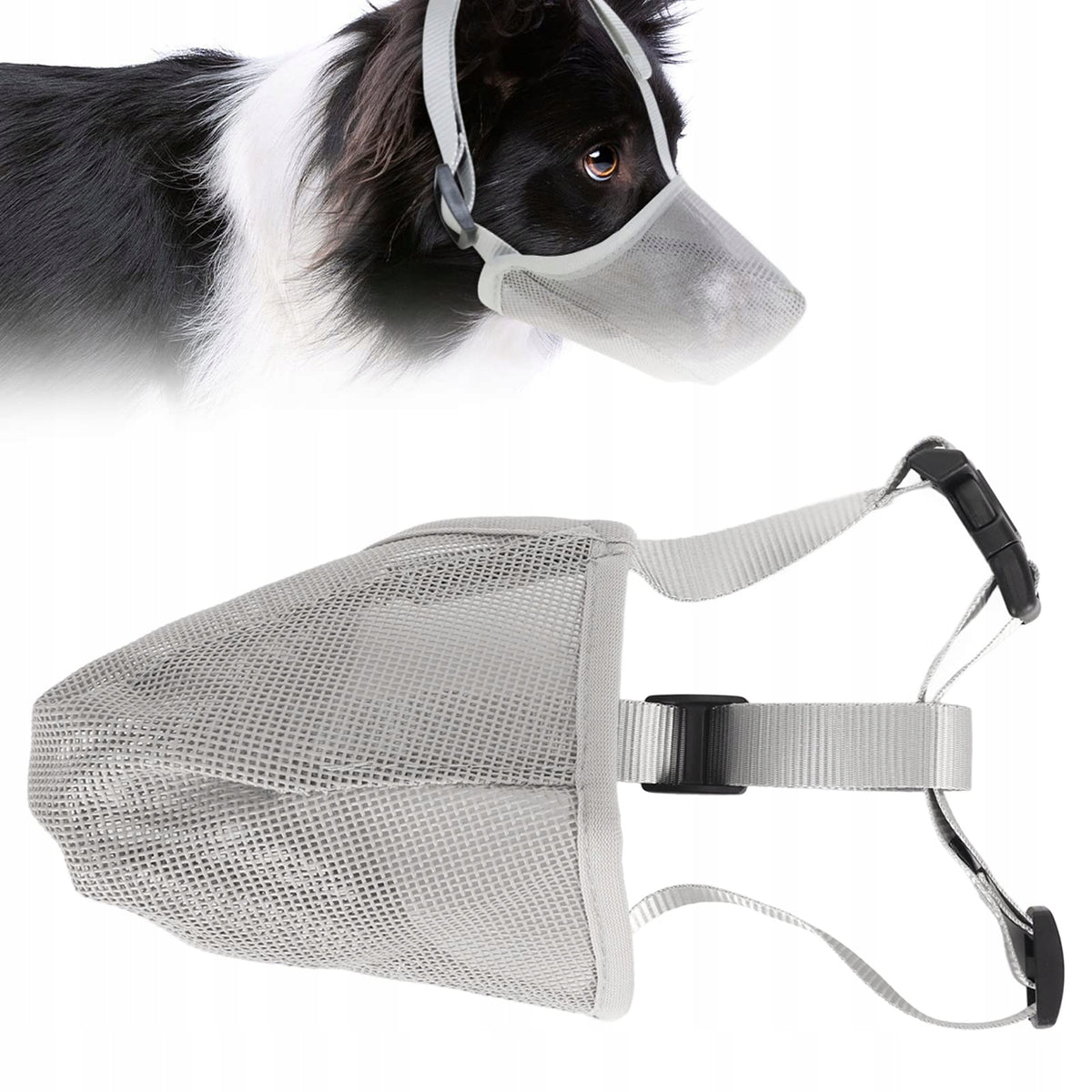 S Grey Mesh Dog muzzle Manufacturer code X001R491K1