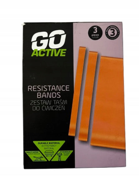 S1 GO ACTIVE Exercise Tape Set 3 Pack