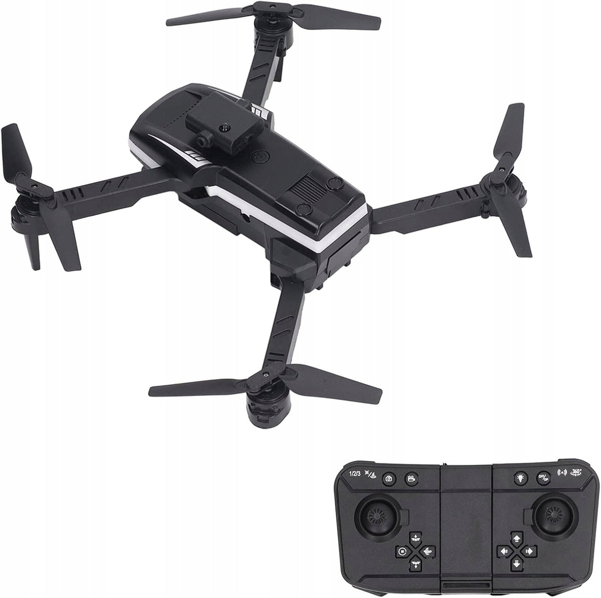 S162 RC DRONE WITH 4K HD CAMERA AVOIDING OBSTACLE WIFI REMOTE LED CONTROL