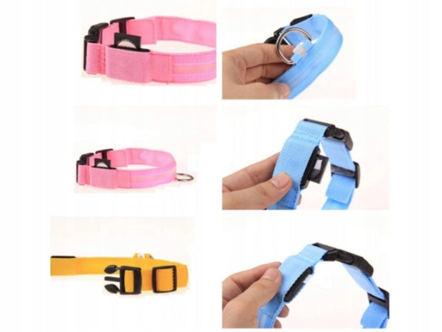 SA041 Glowing LED Cat Dog Collar