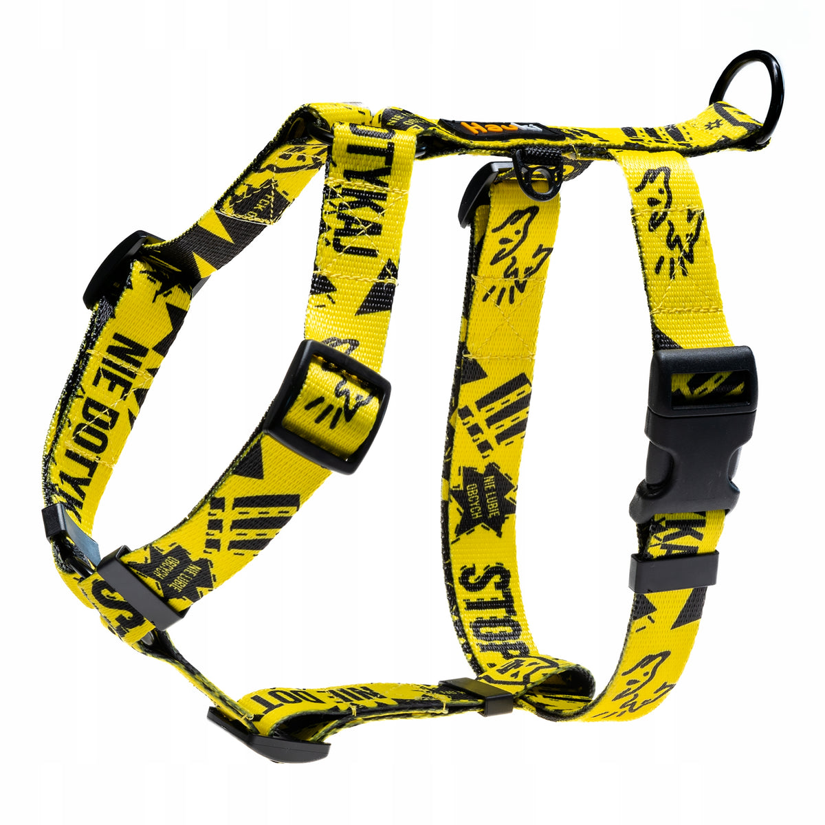 SAFE DOG HARNESS. COMFORTABLE, ADJUSTABLE, DURABLE. FREEBIES! ROZ. S