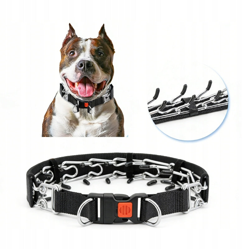 SAFE METAL STEEL EARRING COLLAR FOR DOG SIZE - XL Manufacturer code THC260104