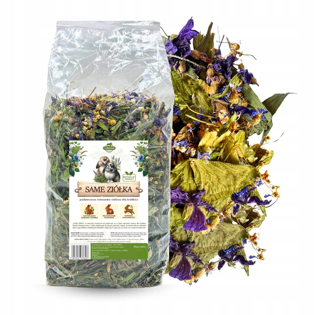 SAME HERBS 500g - basic herbal mixture for rabbits Packaging status original