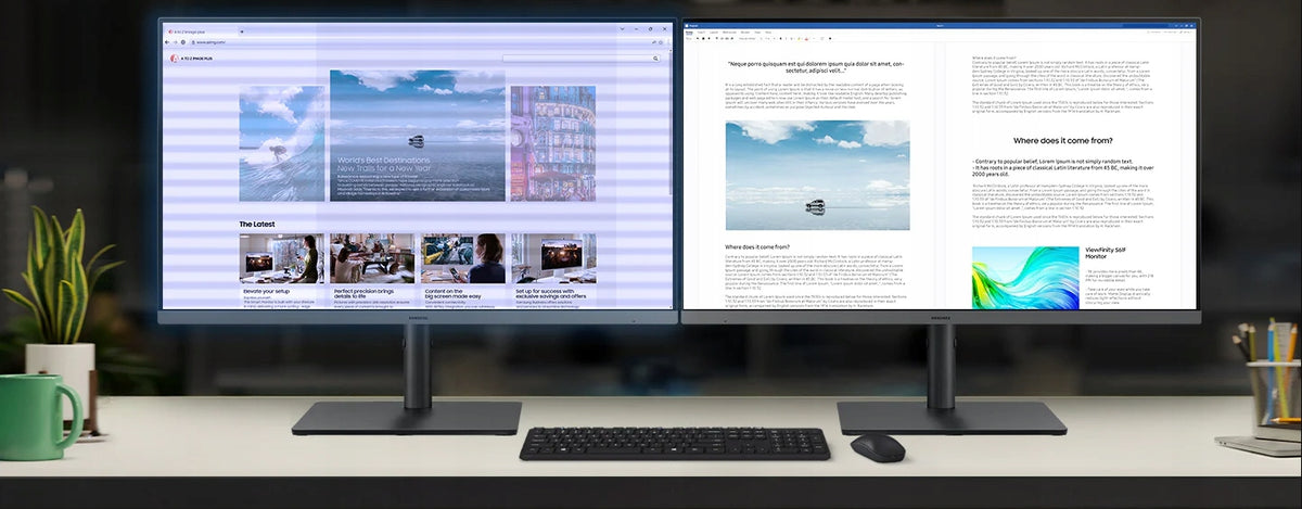 SAMSUNG 27 Inch Full HD HDMI DP 100HZ IPS/PLS PIVOT TILT HAS LED Monitor Packaging status original