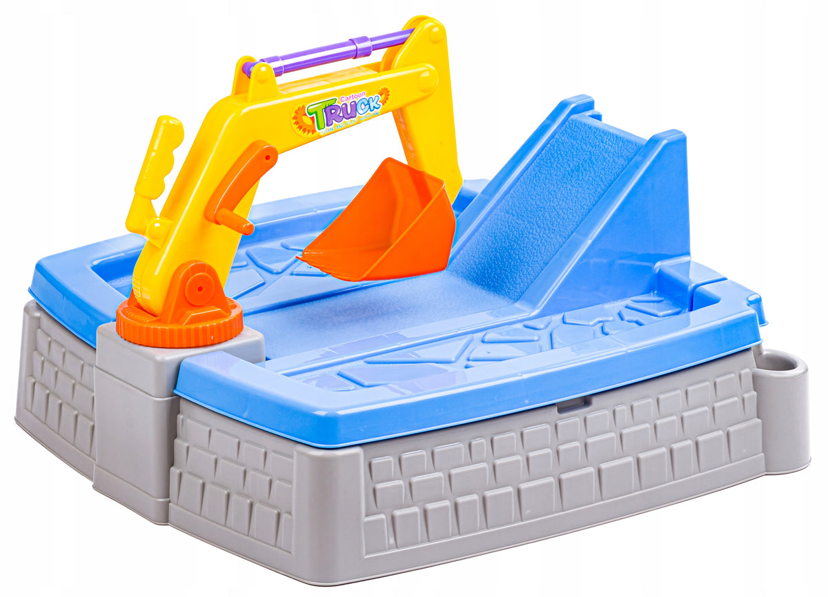 SANDBOX POOL Castle Slide Bucket Spatula Excavator Accessory