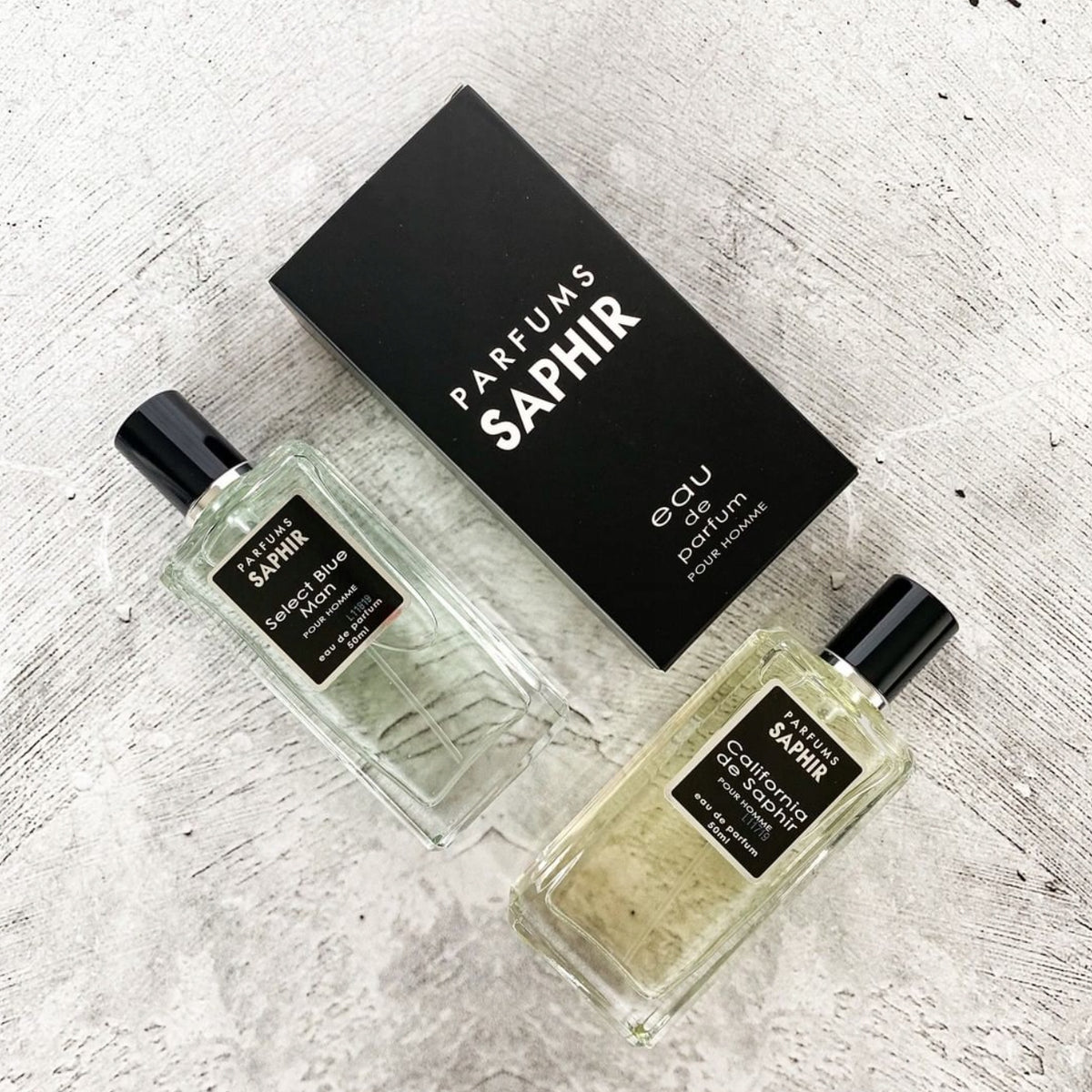 SAPHIR MEN CALIFORNIA Eau de Parfum, 50 ml Packaging status original