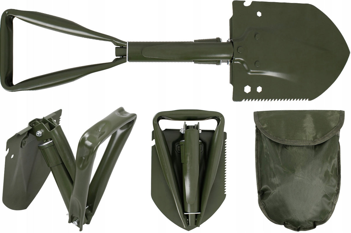 SAPPER FOLDING MILITARY SPATULA FIELD PICKAXE DOMINATOR WITH COVER LARGE