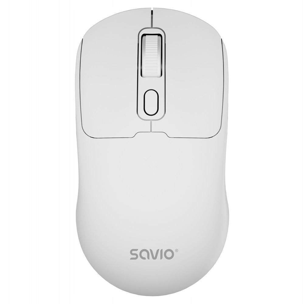 SAVIO Wireless Mouse MB-05 2.4 GHz White