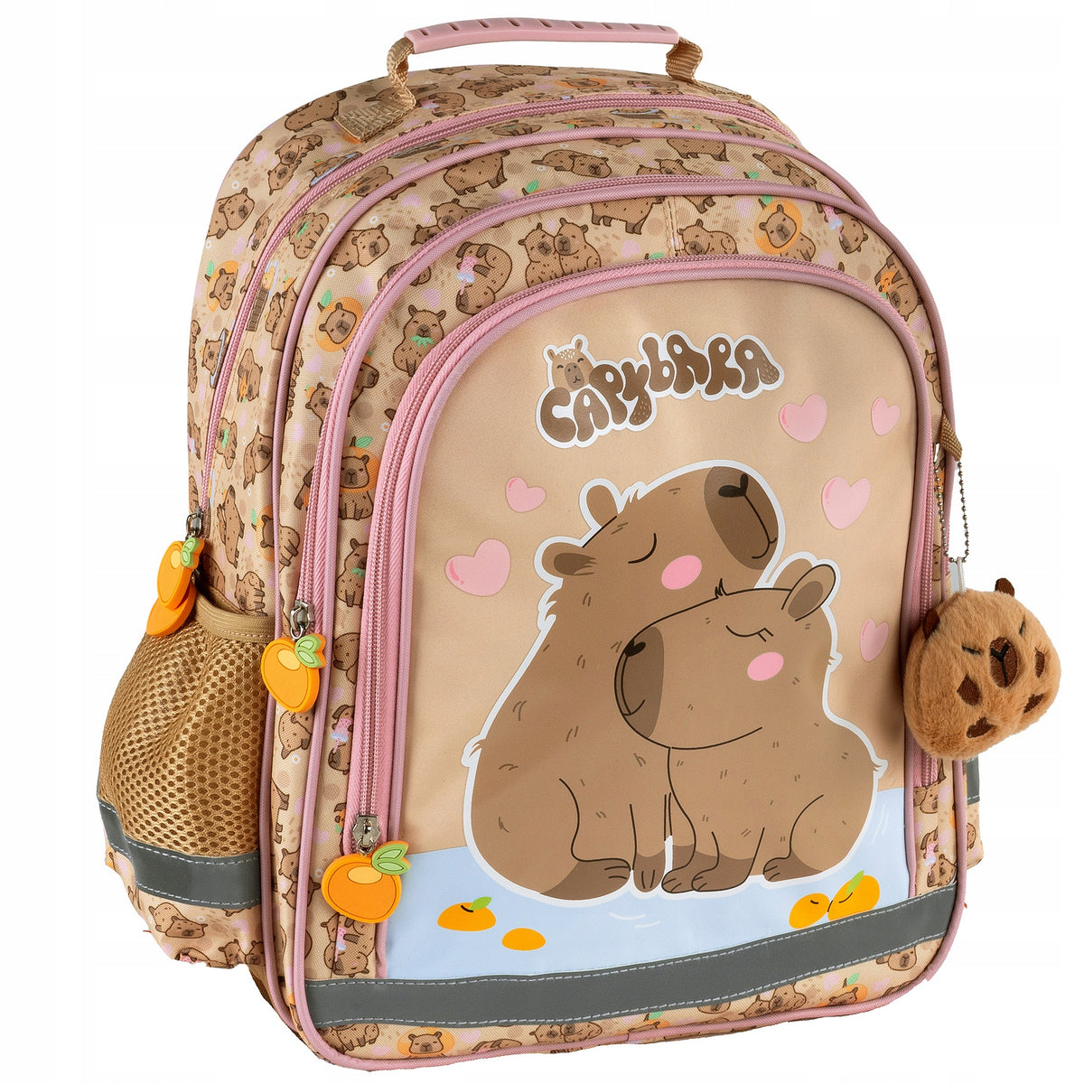 SCHOOL BACKPACK SATCHEL FOR GIRLS CAPYBARA Manufacturer code PL15BKB10