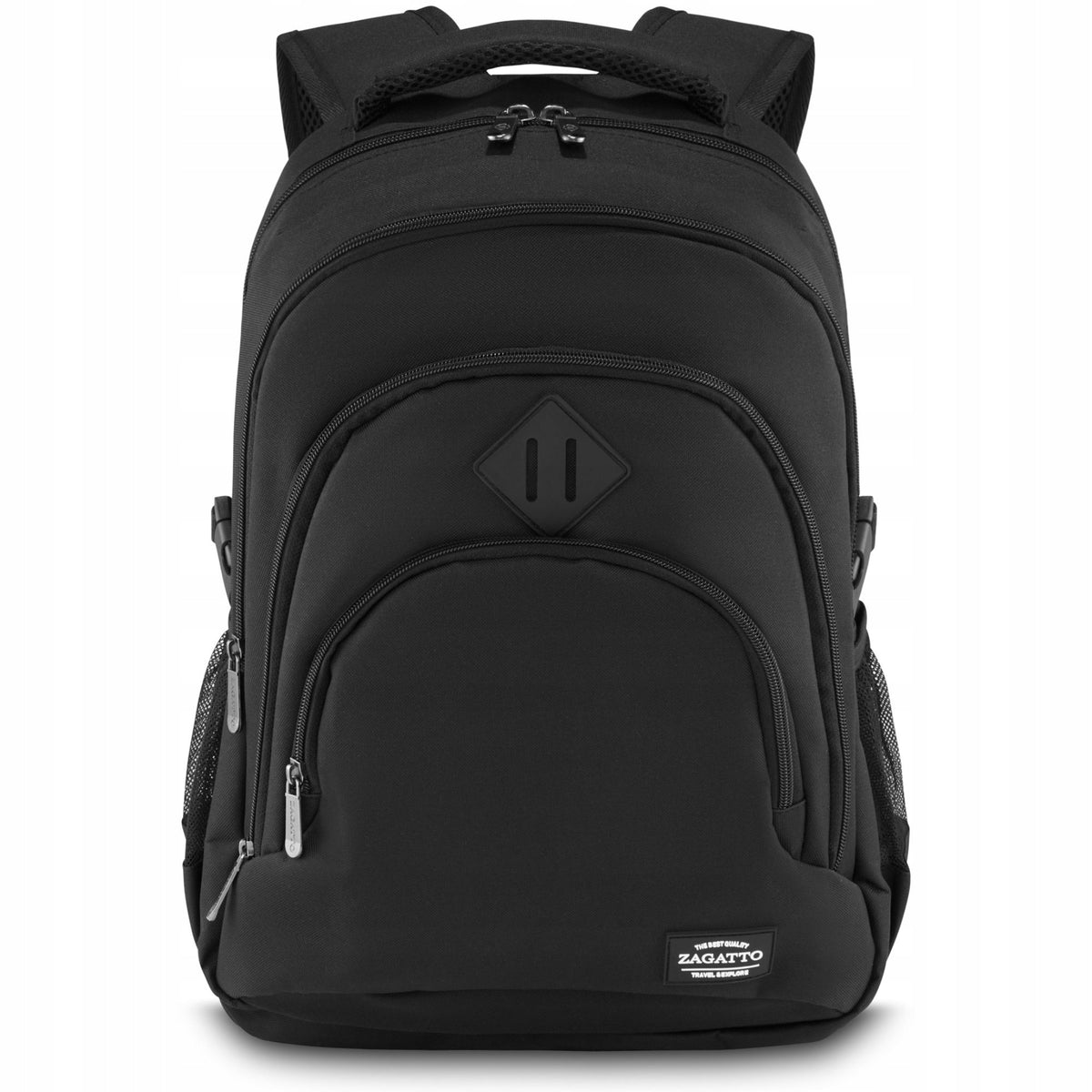 SCHOOL BACKPACK YOUTH MEN'S SATCHEL BLACK SPORTS ROOMY STYLISH Packaging status original