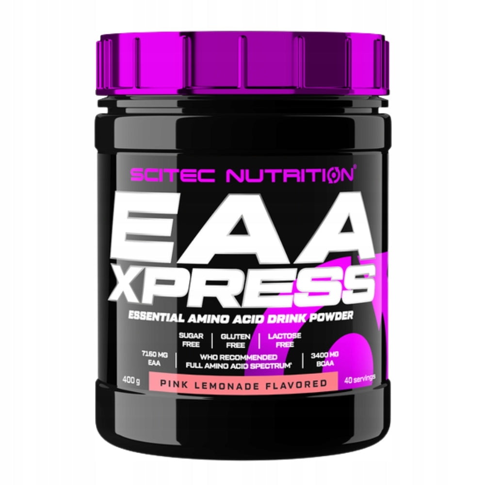 SCITEC EAA XPRESS 400G – ESSENTIAL AMINO ACIDS FOR YOUR WORKOUT! Packaging status original