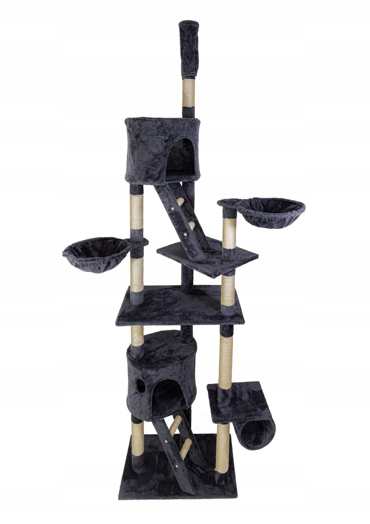 SCRATCHING POST CAT PLAYGROUND BOOTH LADDER TUNNEL HAMMOCK