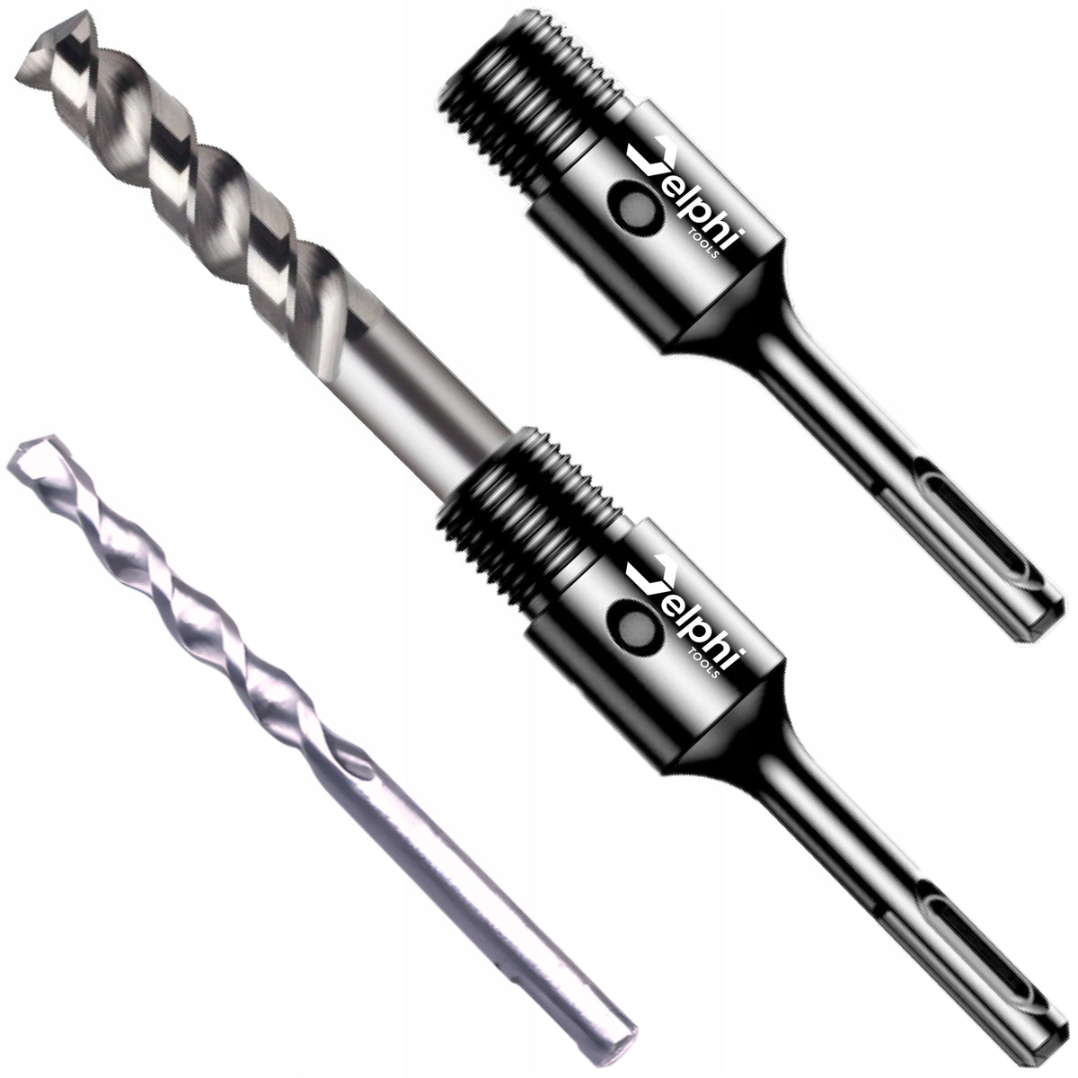 SDS+ ADAPTER FOR DIAMOND LACE DRILL SECTIONAL FORAMINIFERA