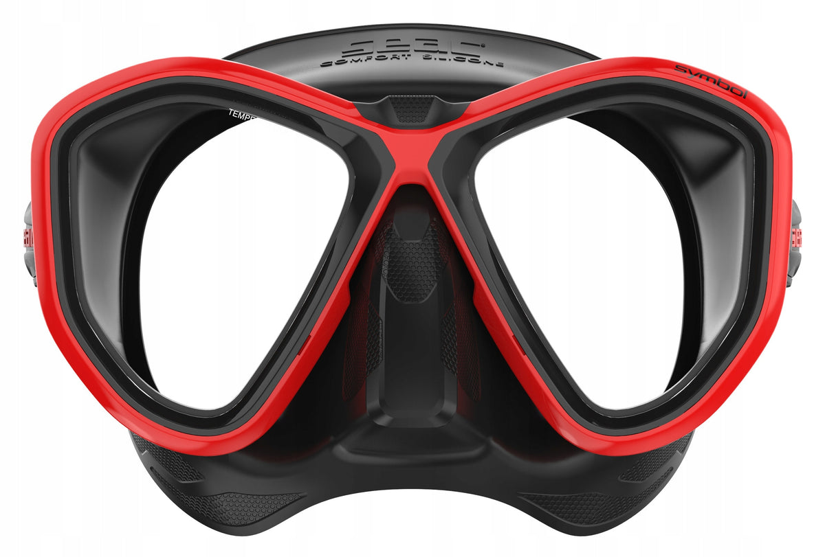SEAC SYMBOL diving mask black in eco packaging Color black