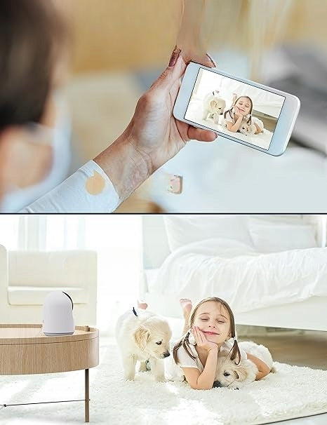 SECURITY CAMERA IP INDOOR NIGHT VISION GNCC P1 SET OF 2PCS WI-FI Packaging status original