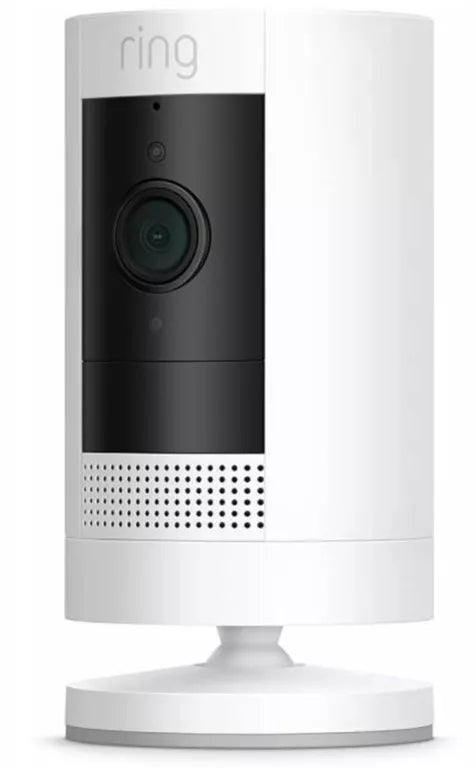 SECURITY CAMERA RING STICK UP CAM BATTERY WIRELESS 1080P WHITE