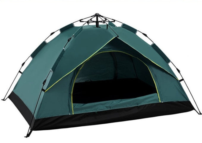 SELF-FOLDING TOURIST TENT AUTOMATIC 3-4 PERSONS Packaging status original