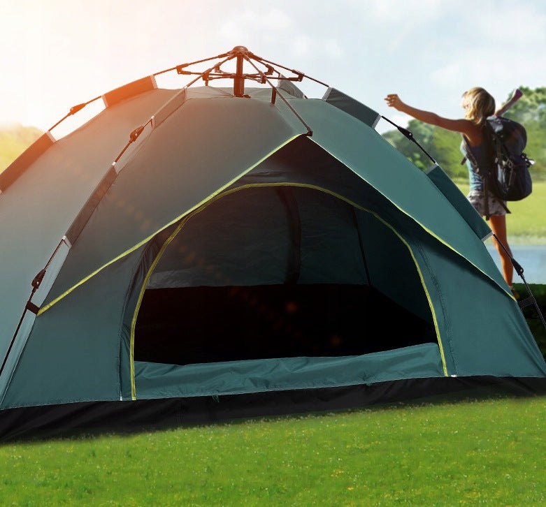 SELF-FOLDING TOURIST TENT AUTOMATIC 3-4 PERSONS