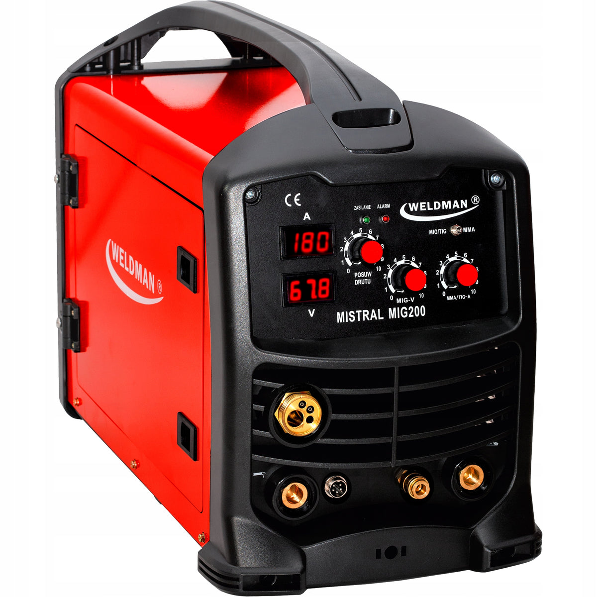 SEMI-AUTOMATIC WELDING MIG MMA 200 FLUX TIG EURO Manufacturer code TMIG215MMA MAPR-15