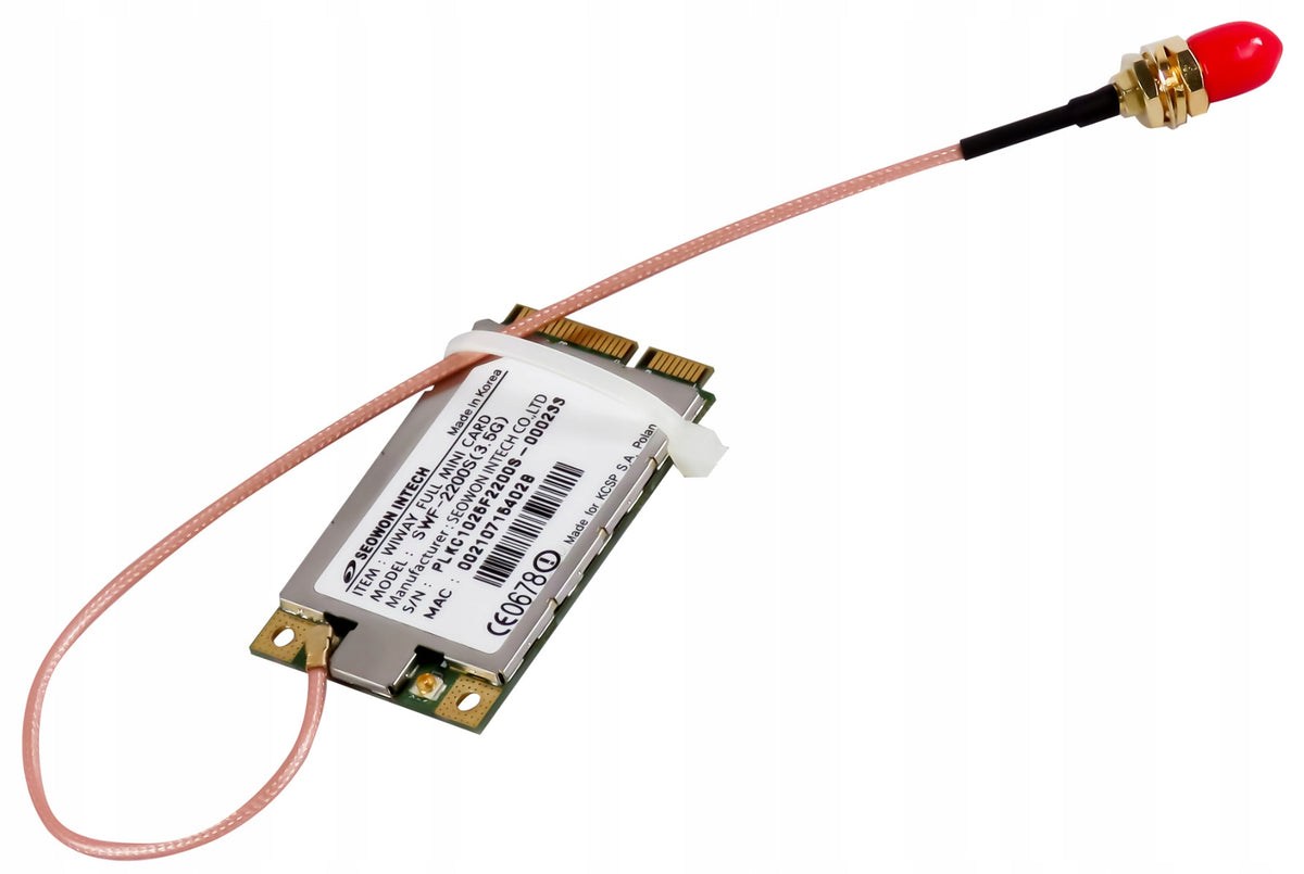 SEOWON INTECH SWF-2200S WIMAX mini PCIe IEEE 802.16e 3.5GHz Manufacturer code SWF-2200S