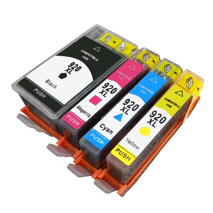 SET FOR HP 920XL CHIP 6000/6500/7000/7500A PHOTO