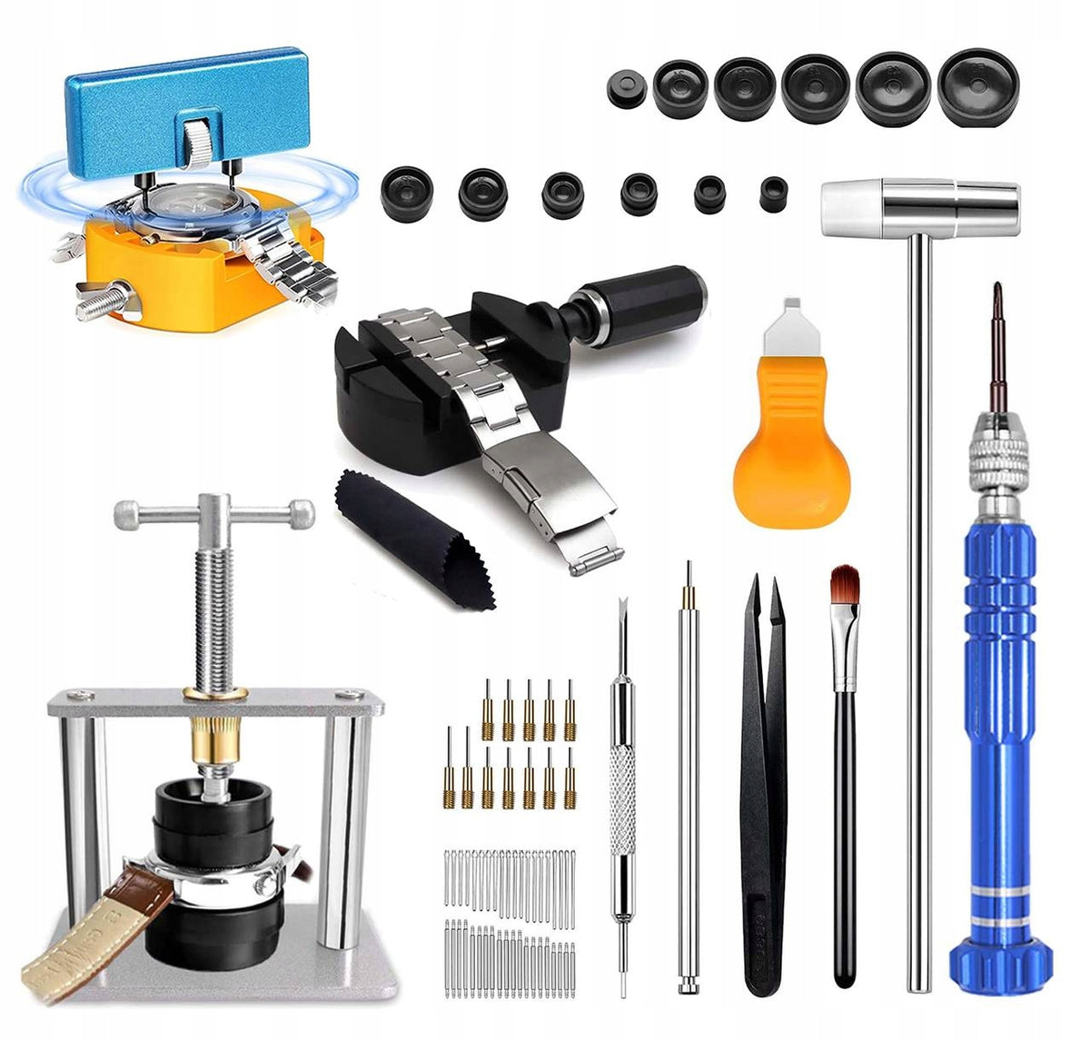 SET FOR REPLACING THE BATTERY IN THE WATCH OPENING THE CASE ACCESSORIES 81X