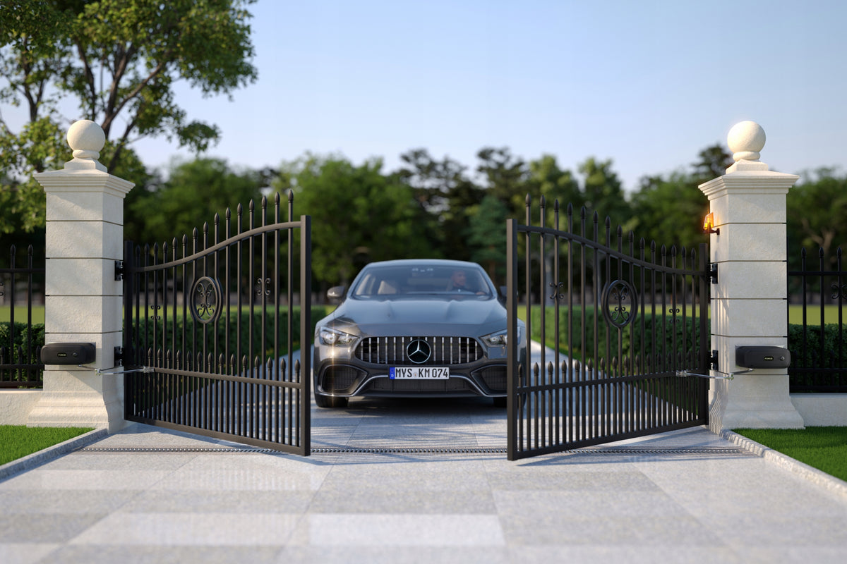 SET FOR SWING GATE FORCE V400 LS UP TO 8 M 400 KG WITH ENDS Manufacturer code V400 LS