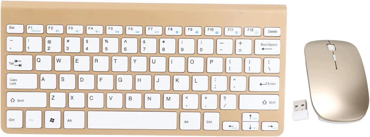 SET KEYBOARD WIRELESS MOUSE 2.4G ERGONOMIC MUTED