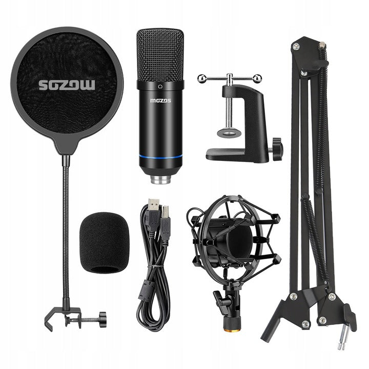 SET MKIT-700PROv2 MICROPHONE USB POP FILTER GAMING TRIPOD FOR STREAMER