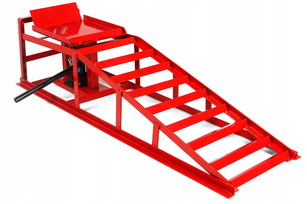 SET OF 2PCS RAMP OVERRUNS WITH HYDRAULIC LIFT 2X2000KG Brand Bituxx