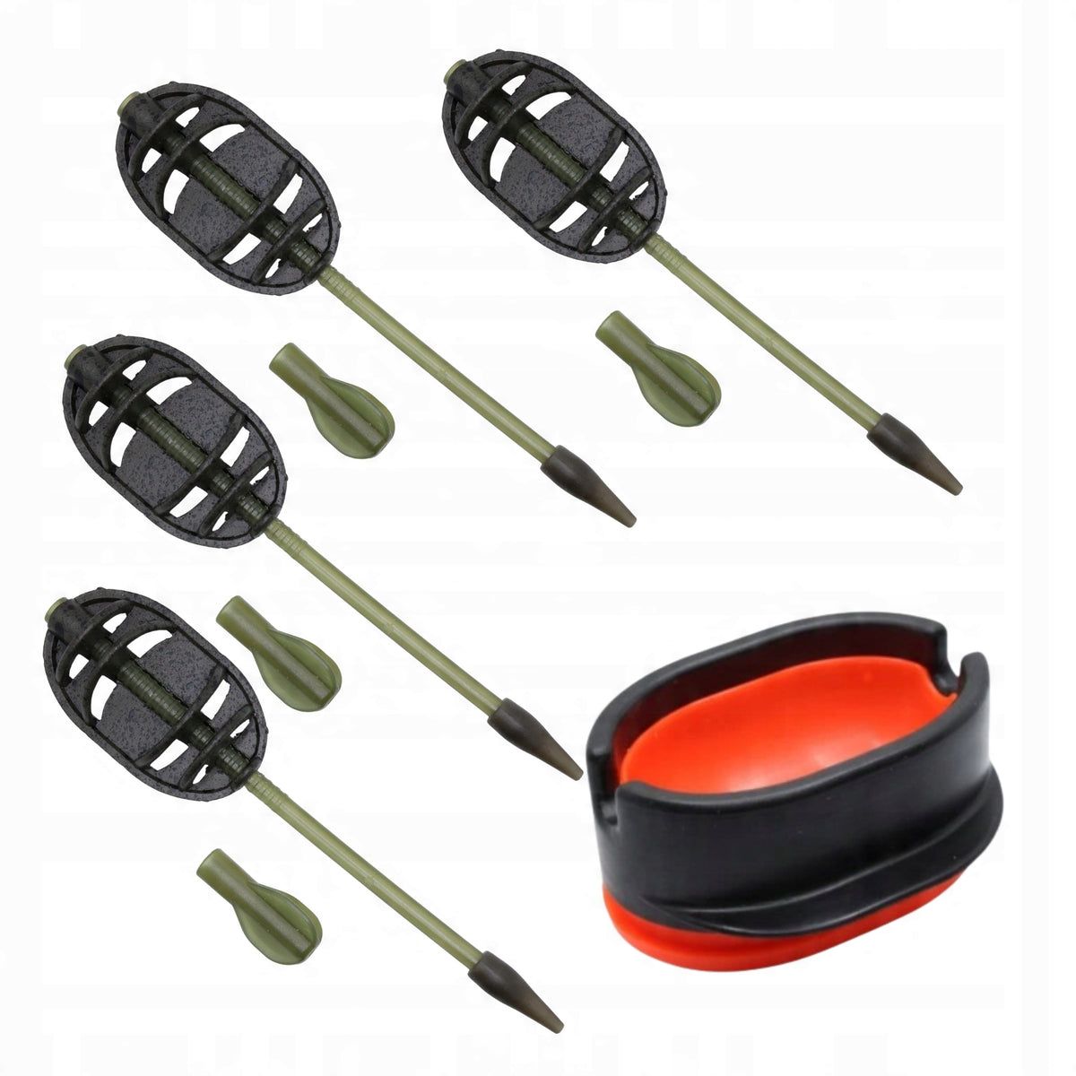 SET OF BASKETS FOR METHOD FEEDER 4+1 30G 40G 50G 60G + MOLD FOR METHOD