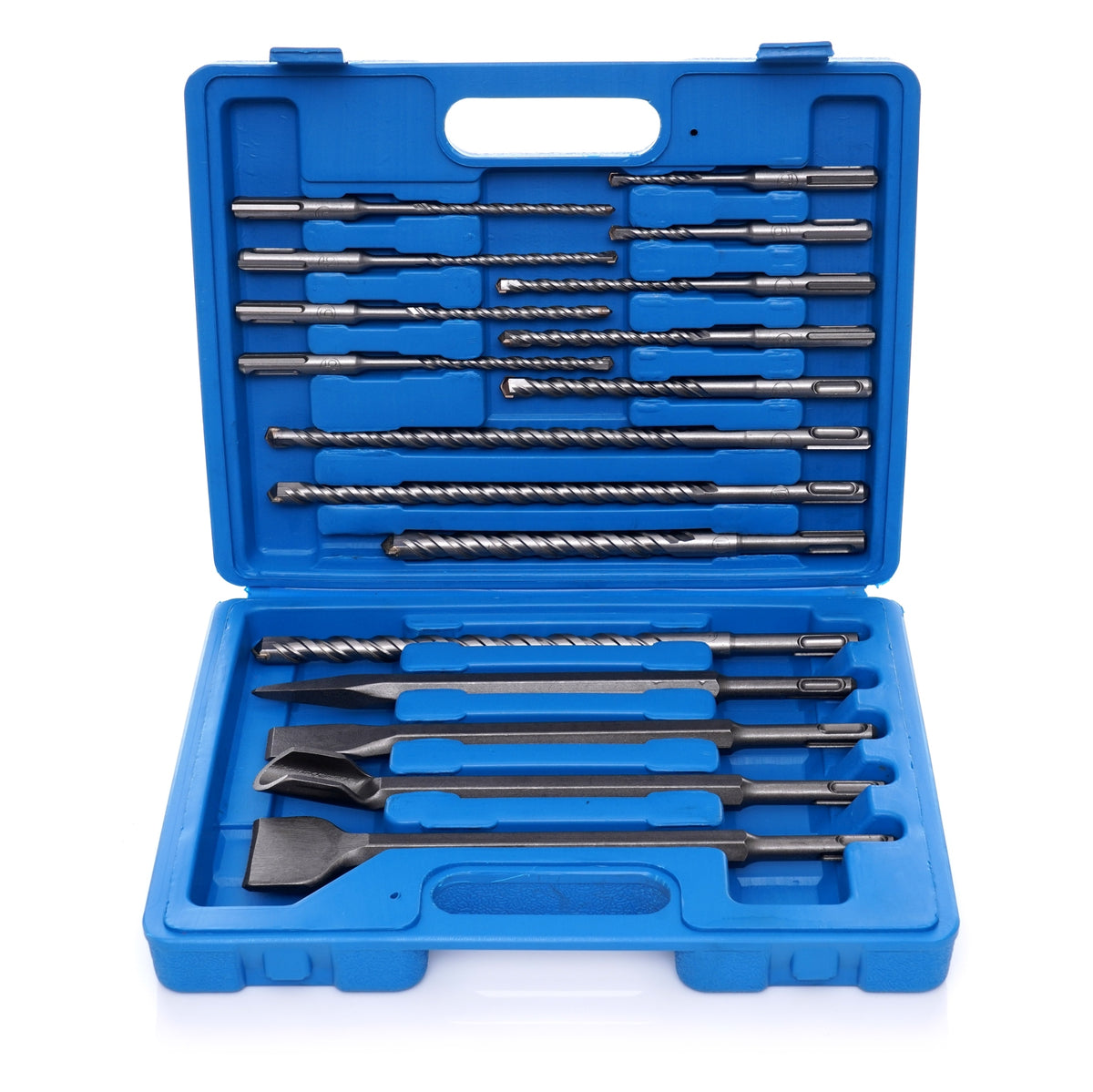SET OF DRILLS AND CHISELS 17 ELEMENTS SDS+ CONCRETE