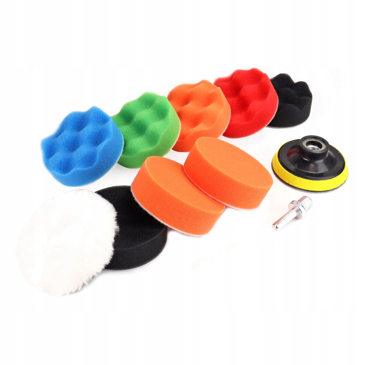 SET OF SPONGES FOR POLISHING CAR PAINT AMiO