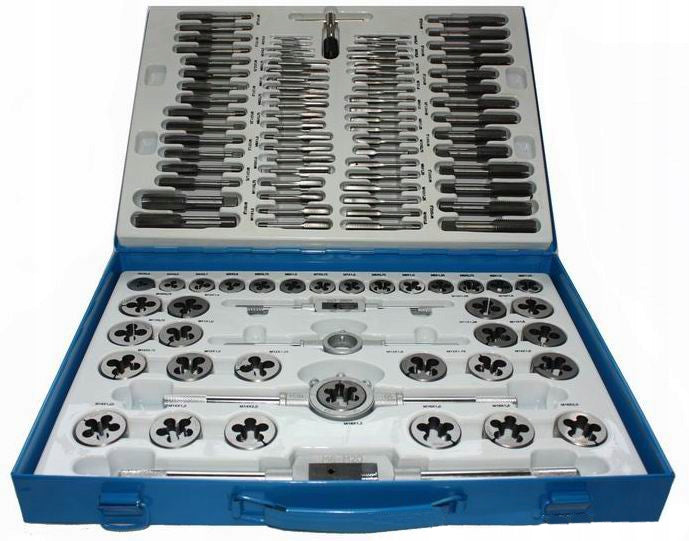 SET OF TAPS AND DIES 110el CALIBRATORS SUITCASE