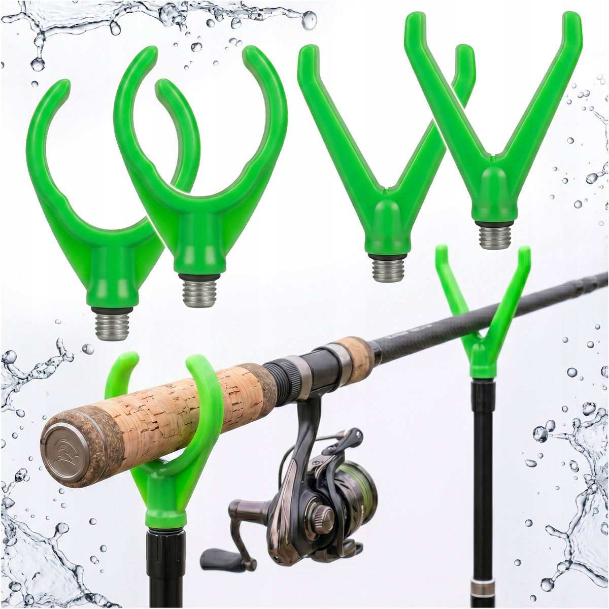SET OF TIPS FOR SEAT POST SUPPORT FISHING FORKS CAP V & U – 4 PCS