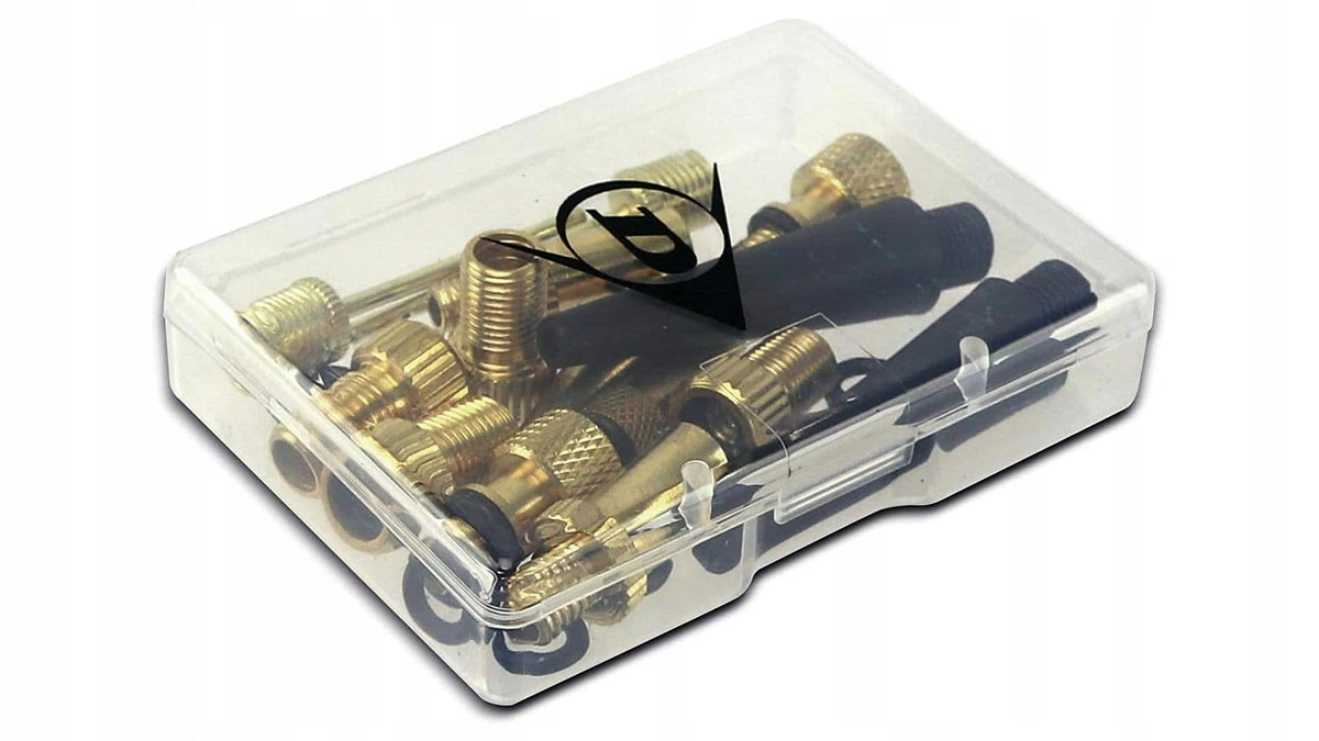 SET OF VALVE TIPS FOR PUMP 14 pcs. Dunlop Color multicolor