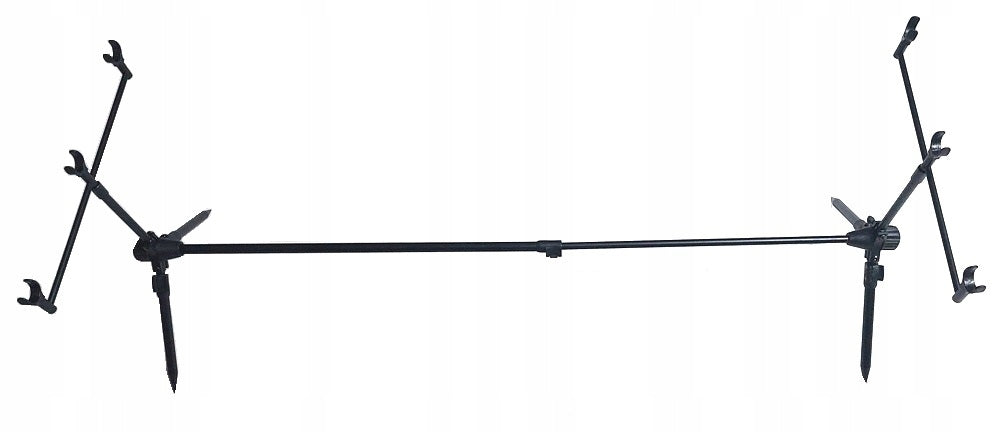 SET RODPOD ALUMINUM ROD STAND 2 BEACONS 2 HANGERS BATTERIES Brand Hokkaido