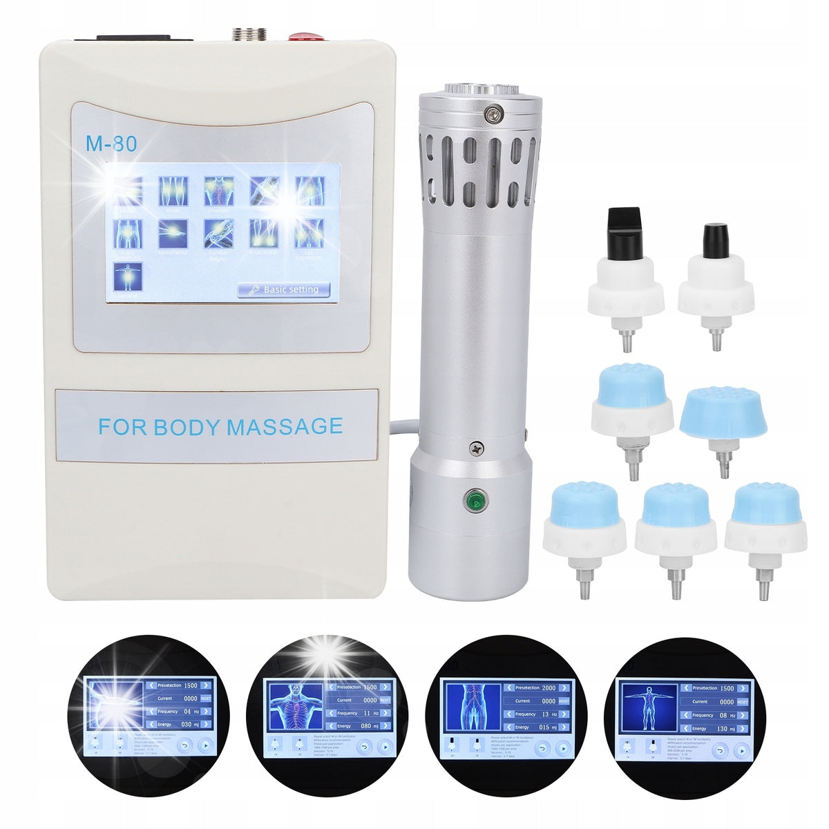 SET SHOCK WAVE THERAPY MACHINE