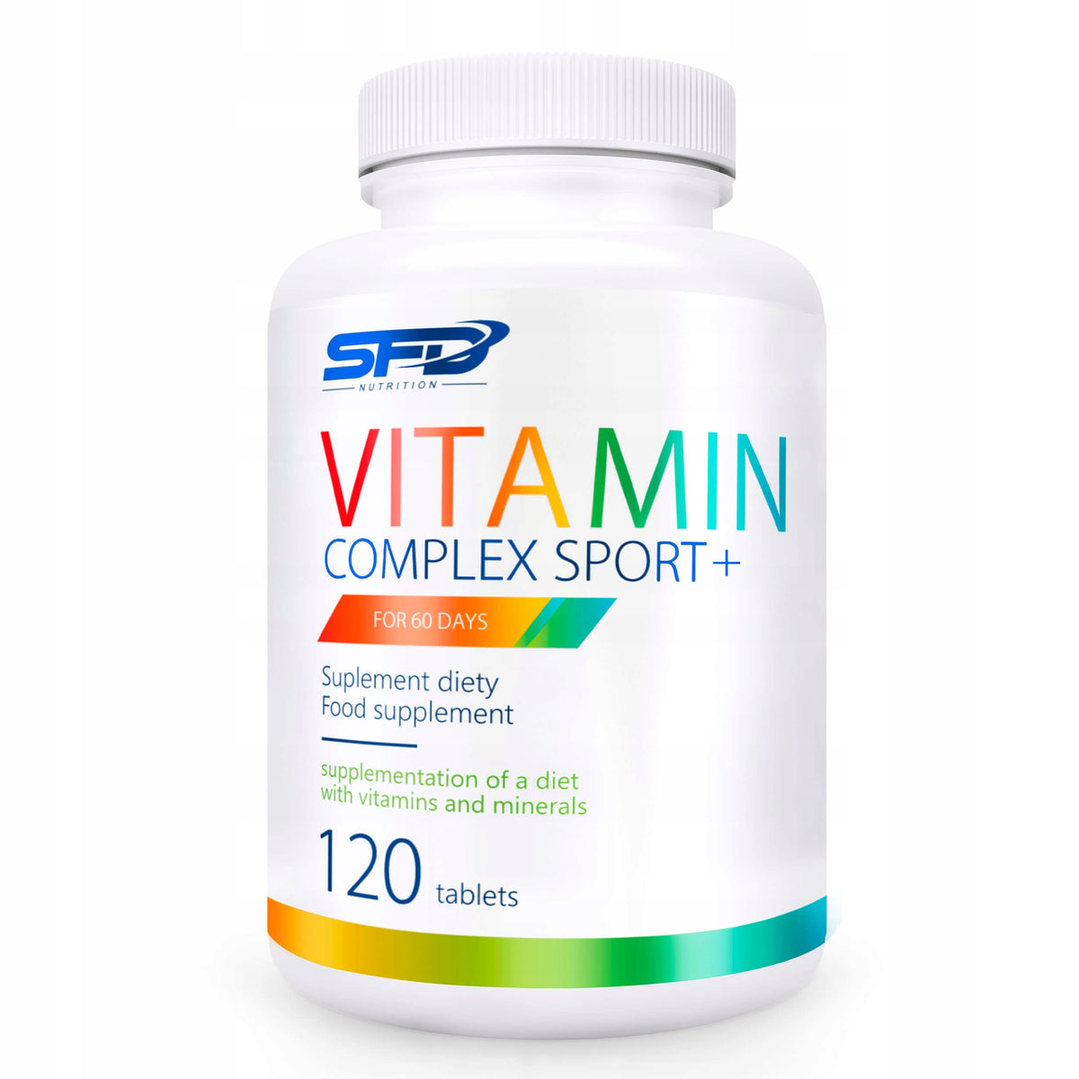 SFD VITAMIN COMPLEX SPORT 120TAB VITAMINS MINERALS CONCENTRATION HEALTH