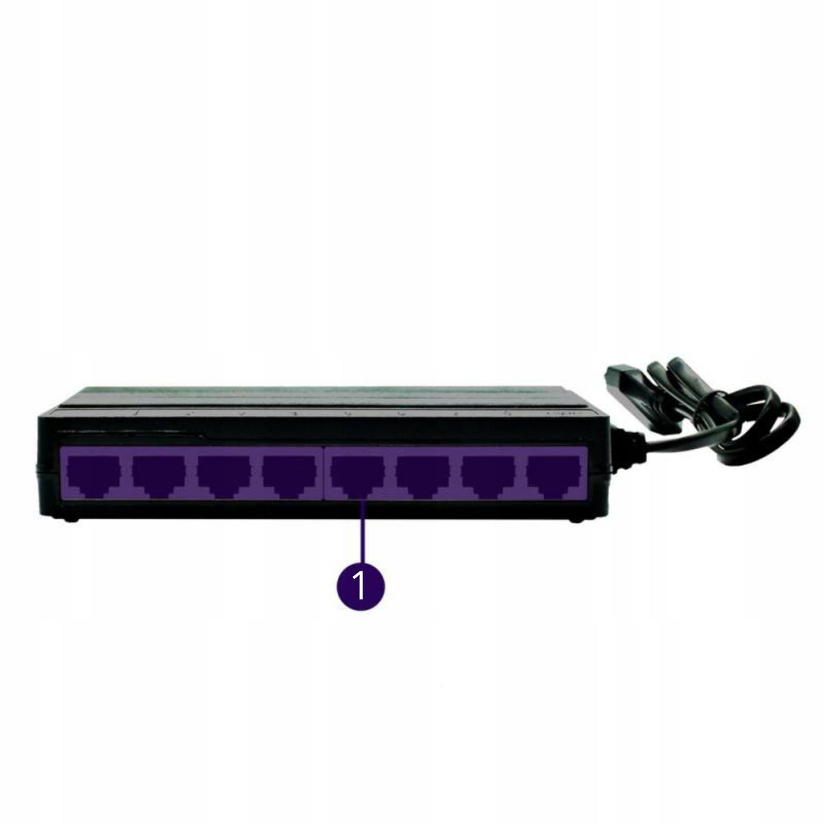 SG8 - Unmanaged 8 port network switch, GIGABIT!