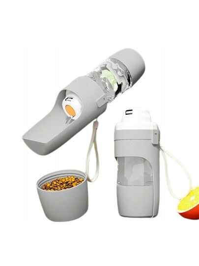 SHEIN PET BOTTLE FOR FOOD GREY 1JF