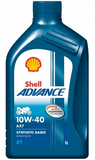 SHELL ADVANCE 4T AX7 10W/40 1L