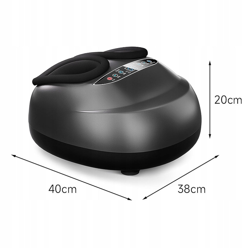 SHIATSU FOOT MASSAGER HEATING COMPRESSION DEEP MASSAGE UP TO SIZE 34-45