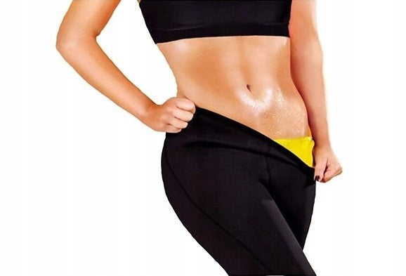 SHORTS NEOPRENE FITNESS PANTS SLIMMING M Color black