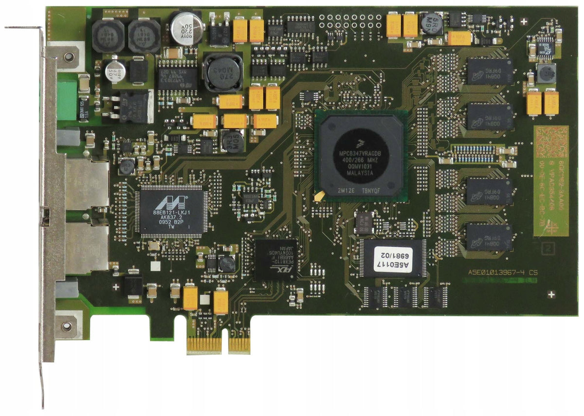SIEMENS ETHERNET COMMUNICATION CARD 6GK1162-3AA00 PCIe A5E01013967-4 CS